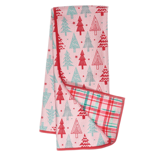 Once Again Home Anywhere Towel Reversible - Marie Le Moal Twinkling Trees