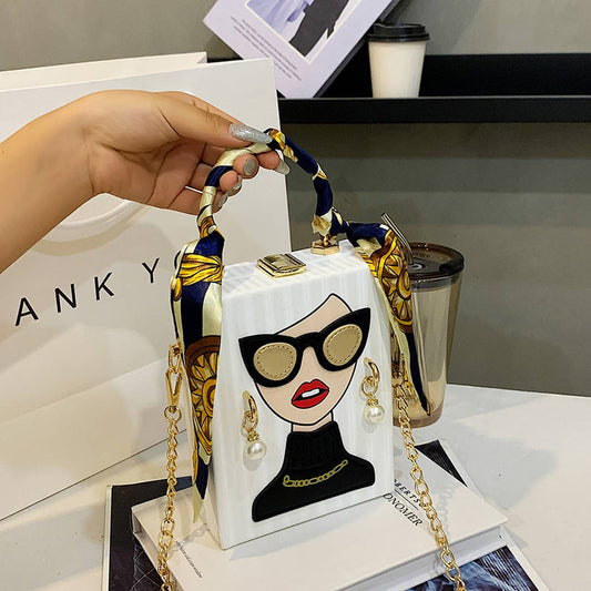 ACCITY RETRO BEAUTY CROSSBODY BAG