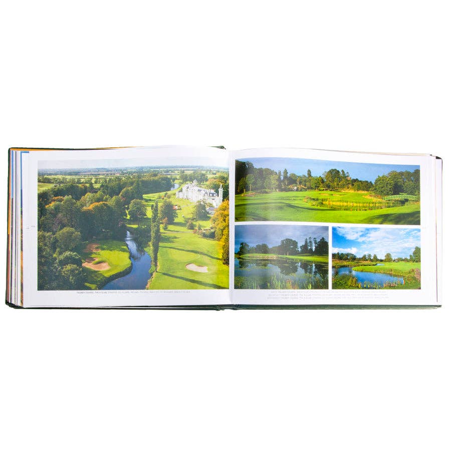 Graphic Image "Golf Courses: Fairways of the World" Leather Bound Book