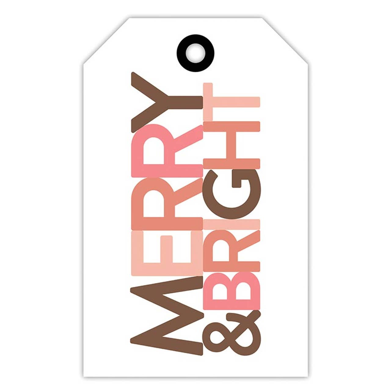 Santa Barbara Gift Tag Book - Merry & Bright