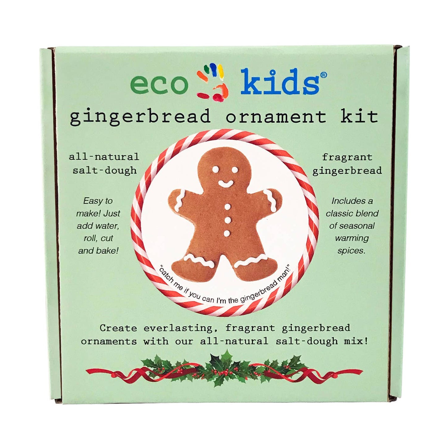 Eco-Kids Gingerbread Ornament Kit - case
