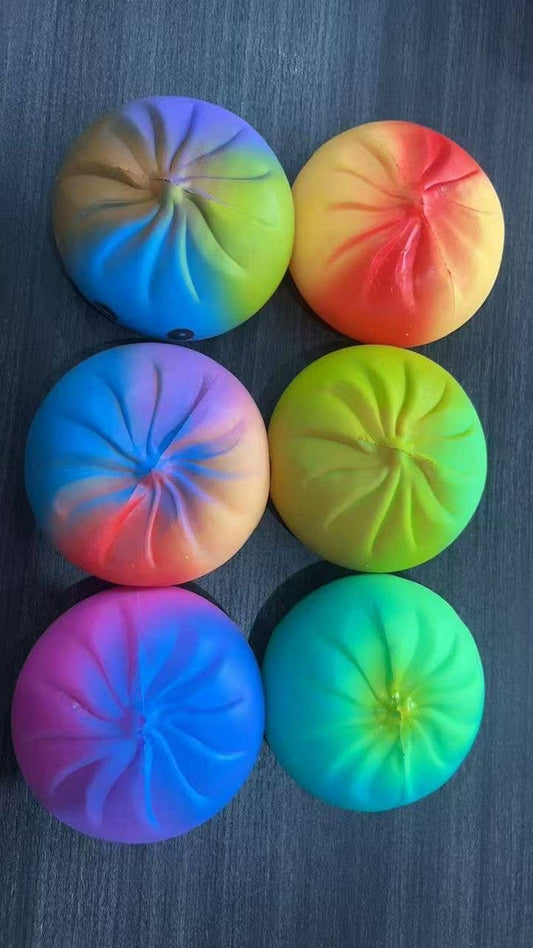 The Viral Squishy Dumpling- Rainbow Edition 