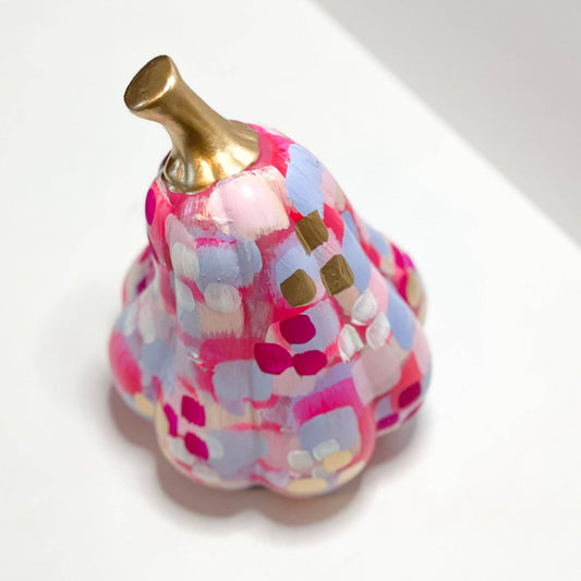 Jessica Reynolds Pink Abstract Gourd|
