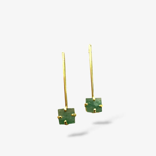 Koda Earthborn Drop Earrings in Peridot