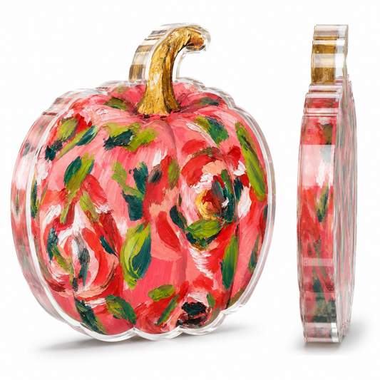 Mid Mod Designer Pumpkin Series Thick Acrylic Cut-Outs