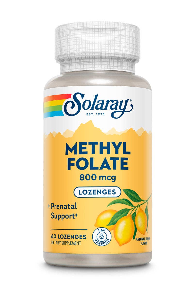 Solaray Methyl Folate 800mcg