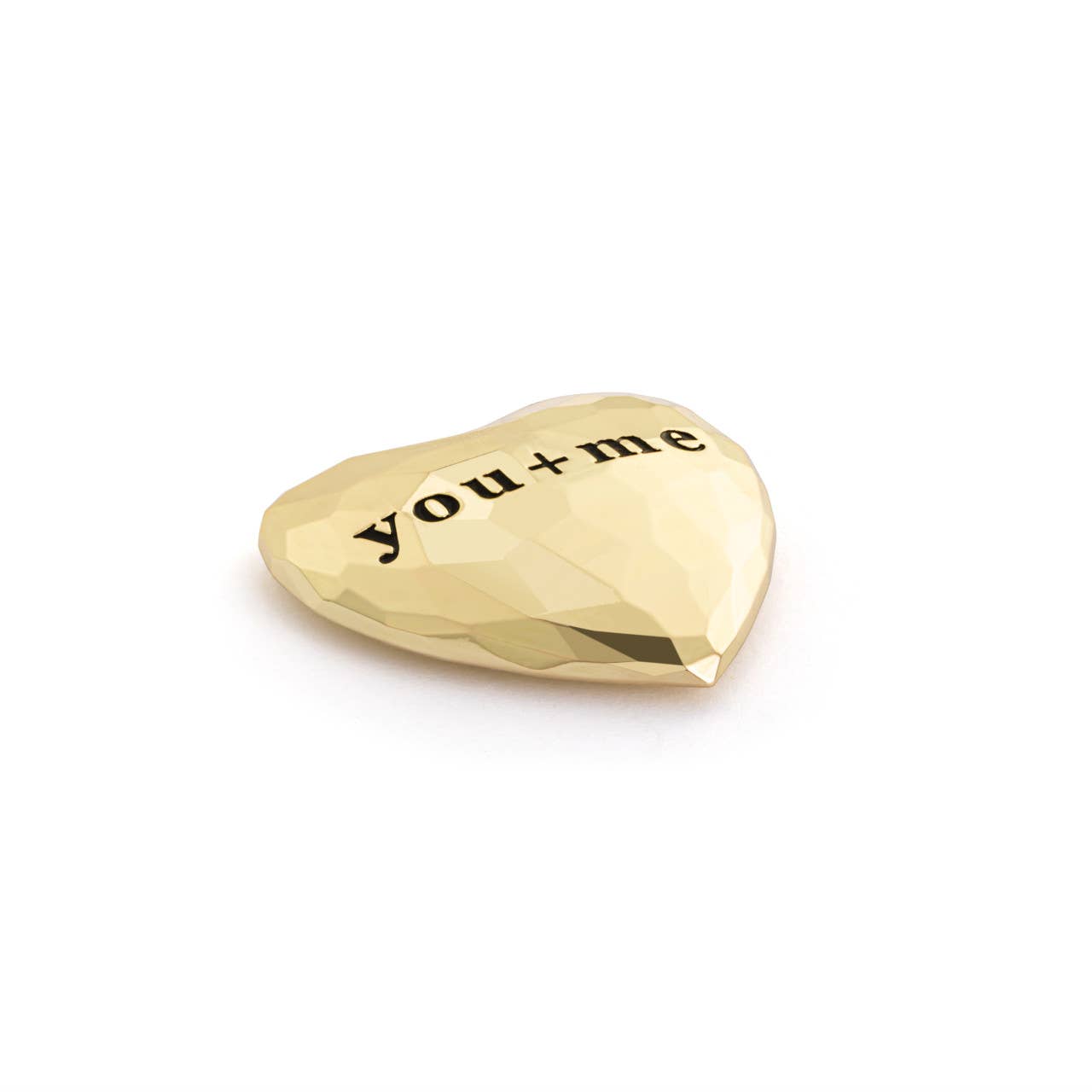 Demdaco's You + Me Heart Magnetic Frame Charm - 1.5in