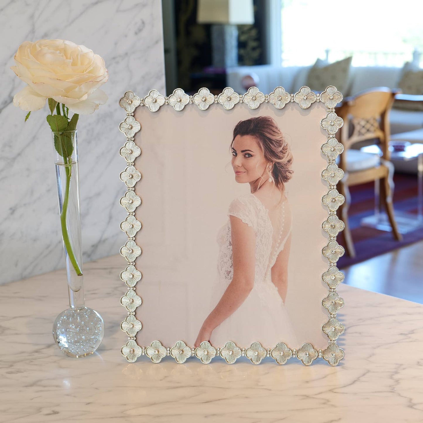 Olivia Riegel Clover Frame | Photo Frame | Gold Frames | Silver Frames