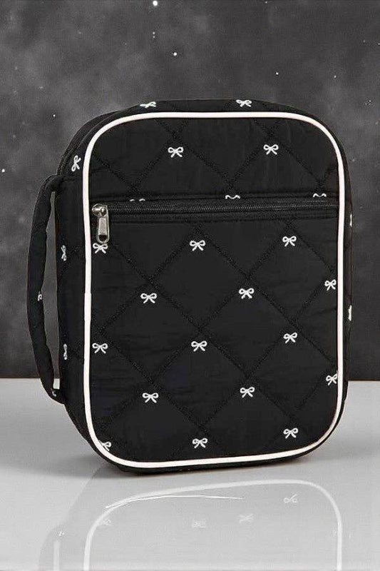 Black and White Bow Bible Cover