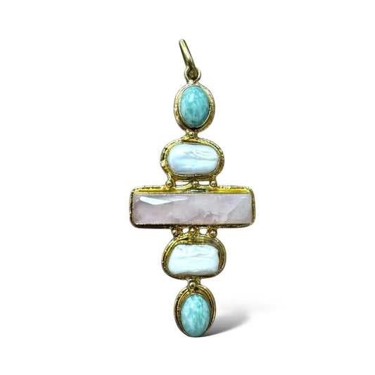Koda Evelyn Pearl Pendant Necklace