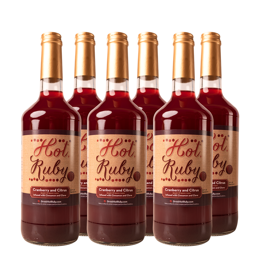 Hot Ruby Cranberry Cider Bottle 32 oz.