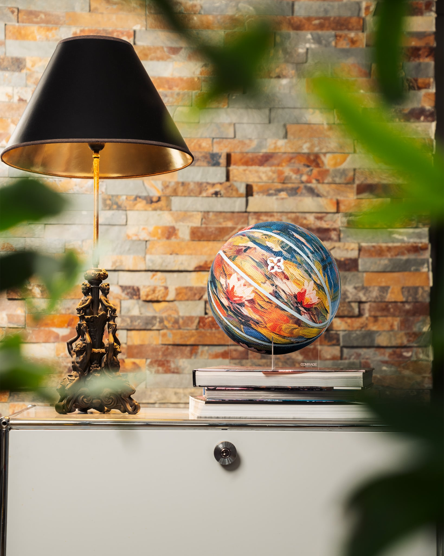 Comrade Berlin Designer Waterlilies Basketball