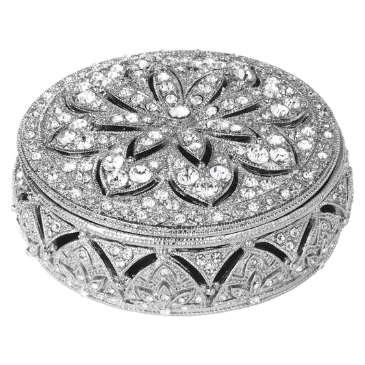 Olivia Riegel Windsor Round Box | Silver Box | Gold Box | Boxes