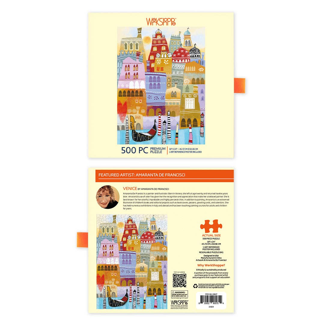 WerkShoppe Venice 500 Piece Puzzle