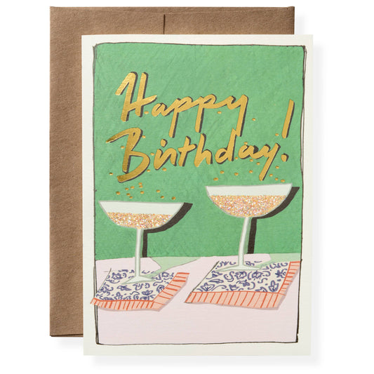 Karen Adams Birthday Bubbles Greeting Card