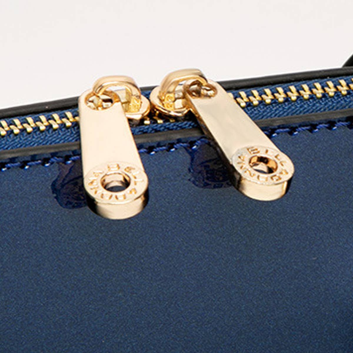 ACCITY Emerald Dome Patent Leather Satchel
