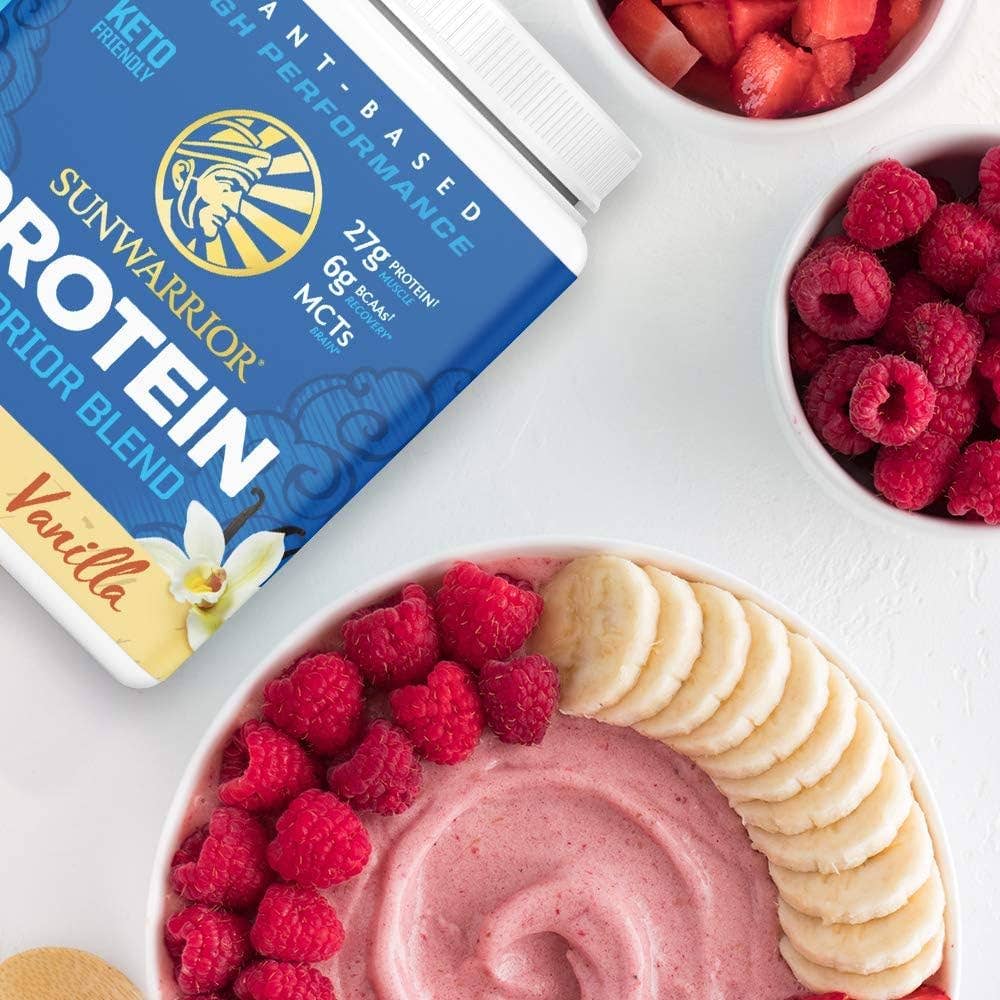 SUNWARRIOR- Warrior Blend Vanilla Protein - Pea Protein Powder