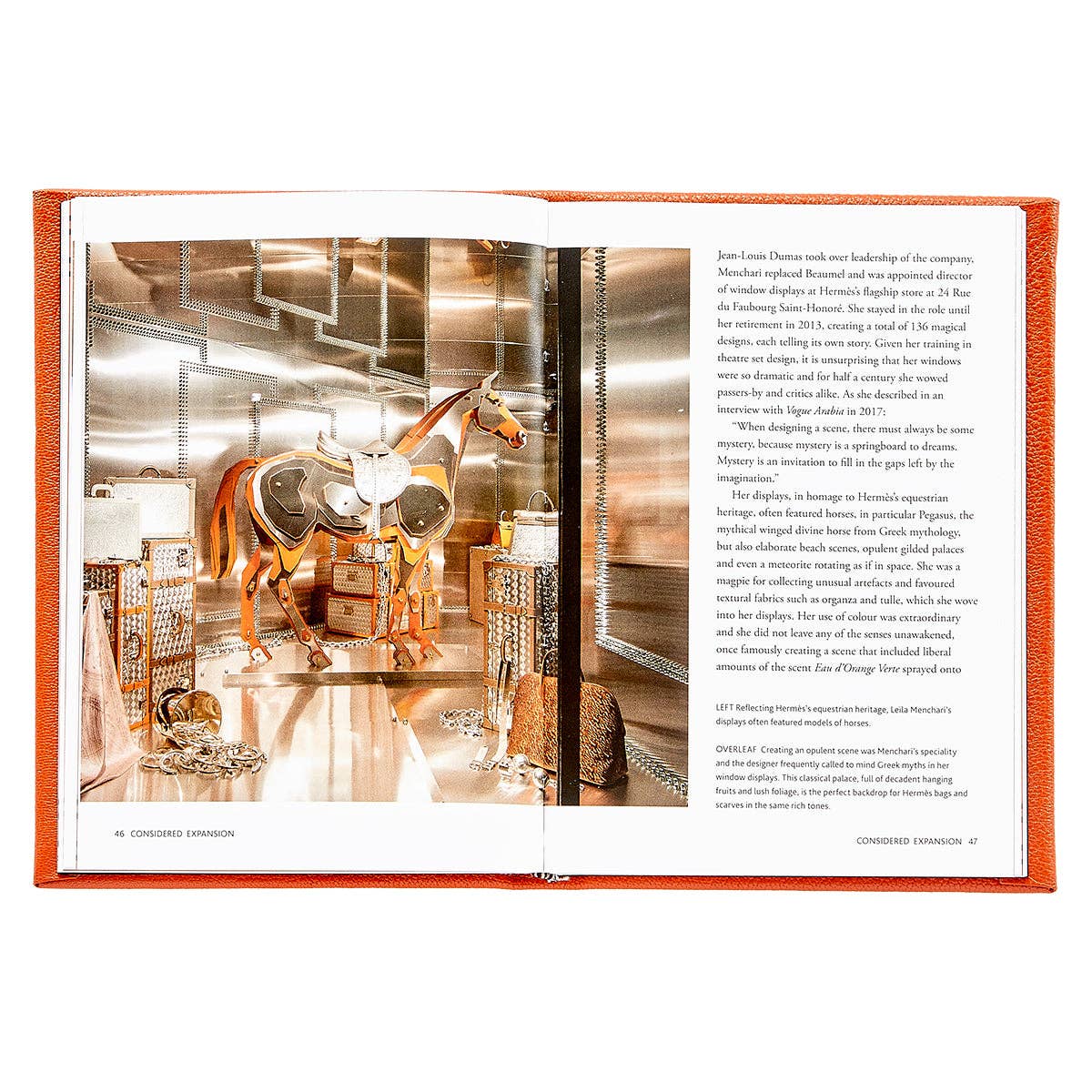 Graphic Image "Little Book of Hermès" Leather Bound