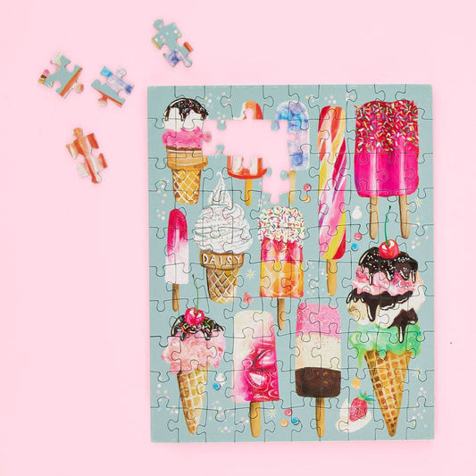 WerkShoppe Ice Cream & Pops 100 Piece Puzzle Snax