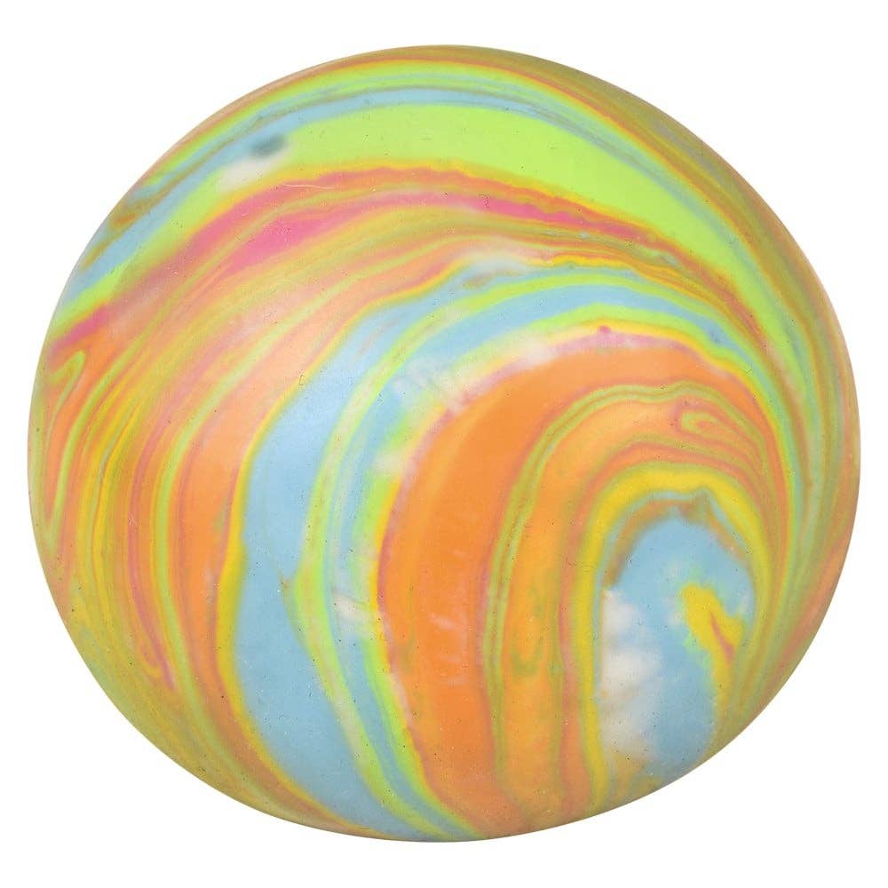 La Luna Bella 2.33" SQUISH AND STRETCH MARBLEIZED GUMMI BALL