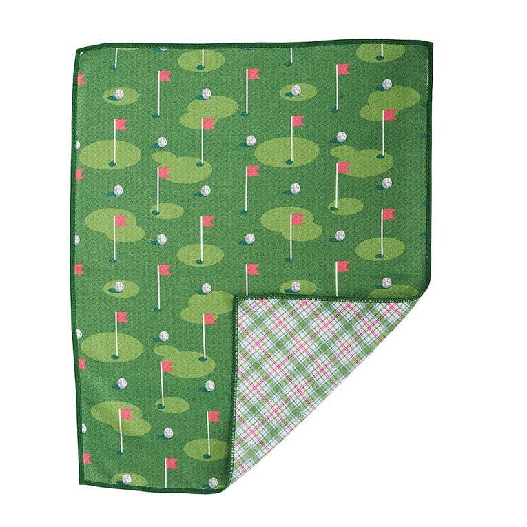 Once Again Home Enjoy Towel - Putt on the Tee
