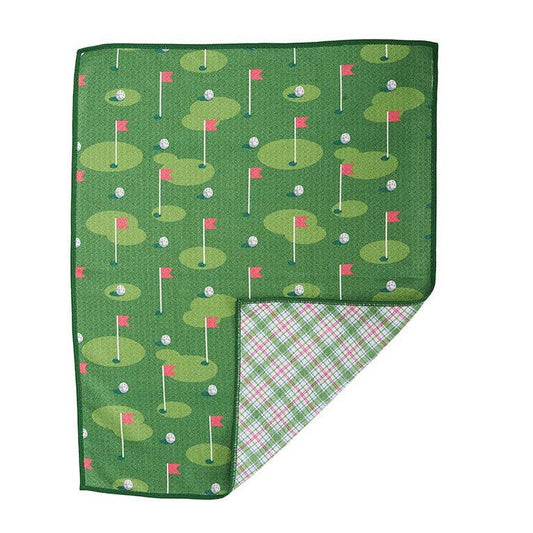 Once Again Home Enjoy Towel - Putt on the Tee