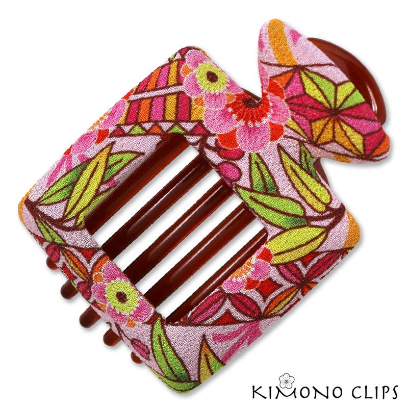 Kimono Clips Square Assorted