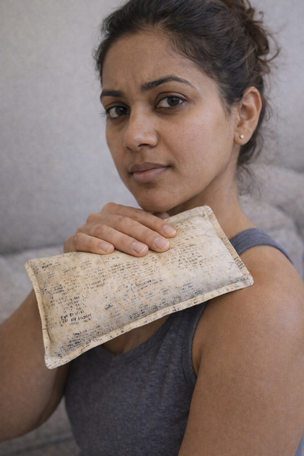 Reusable Hot/Cold Rice Pack - Vintage French Notes