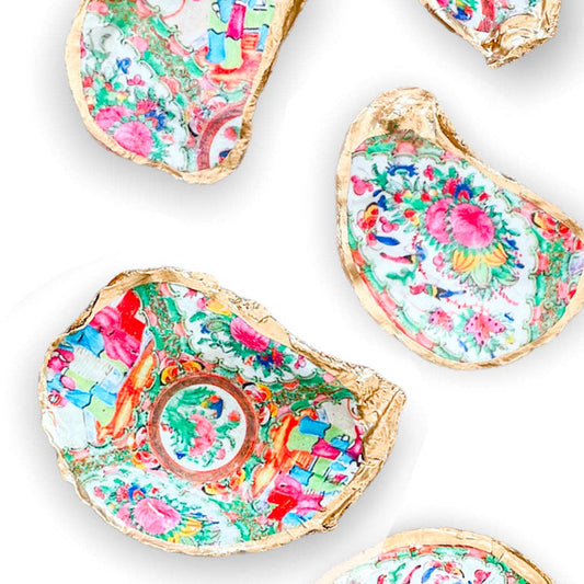 Kcrookdesign's Rose Medallion Oyster Shell