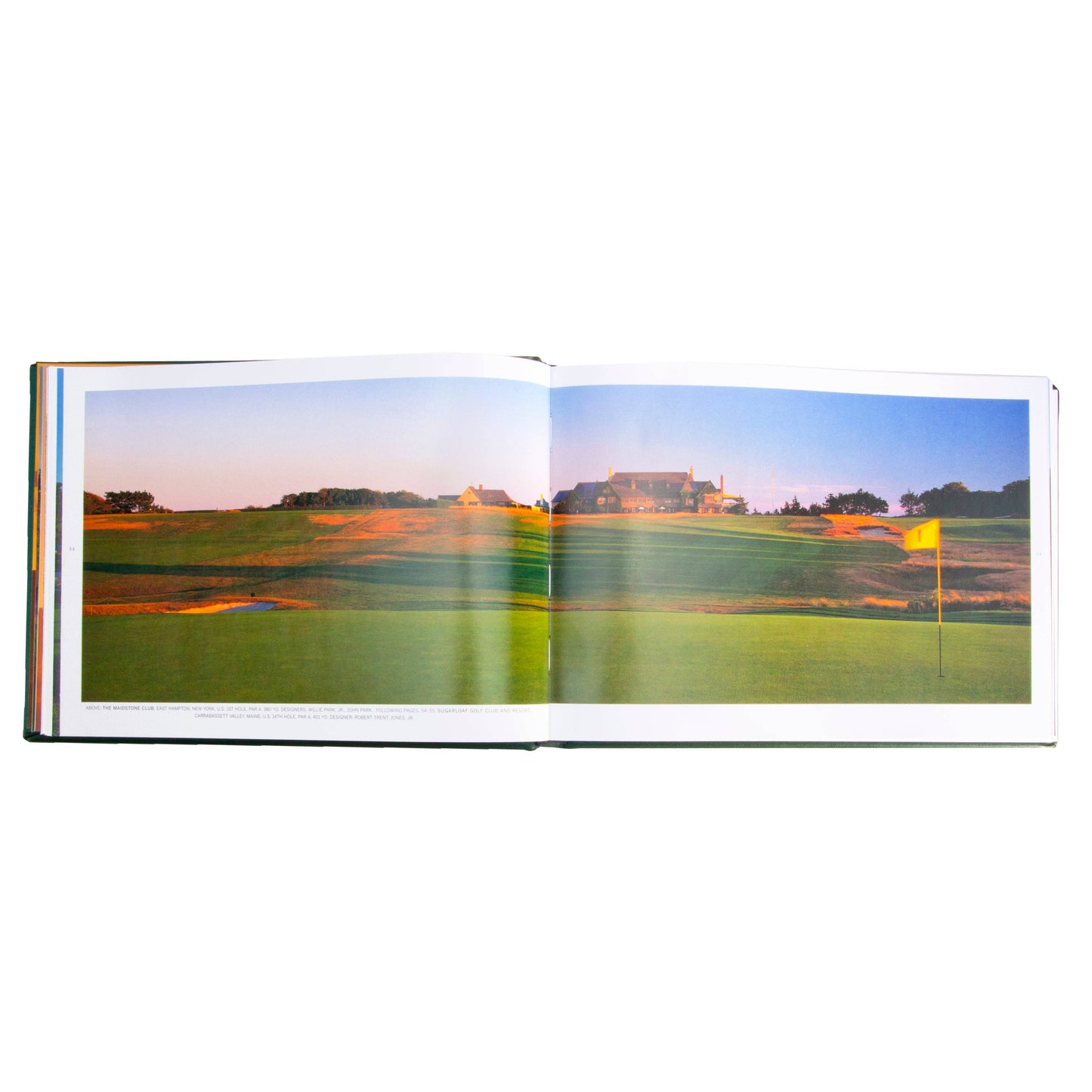 Graphic Image "Golf Courses: Fairways of the World" Leather Bound Book