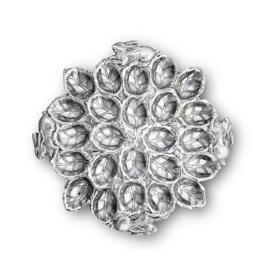 Arthur Court Bunny Deviled Egg Holder Large