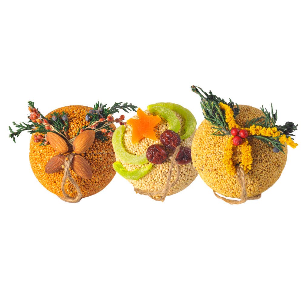 Mr. Bird Fruit Ornament Ball Basket