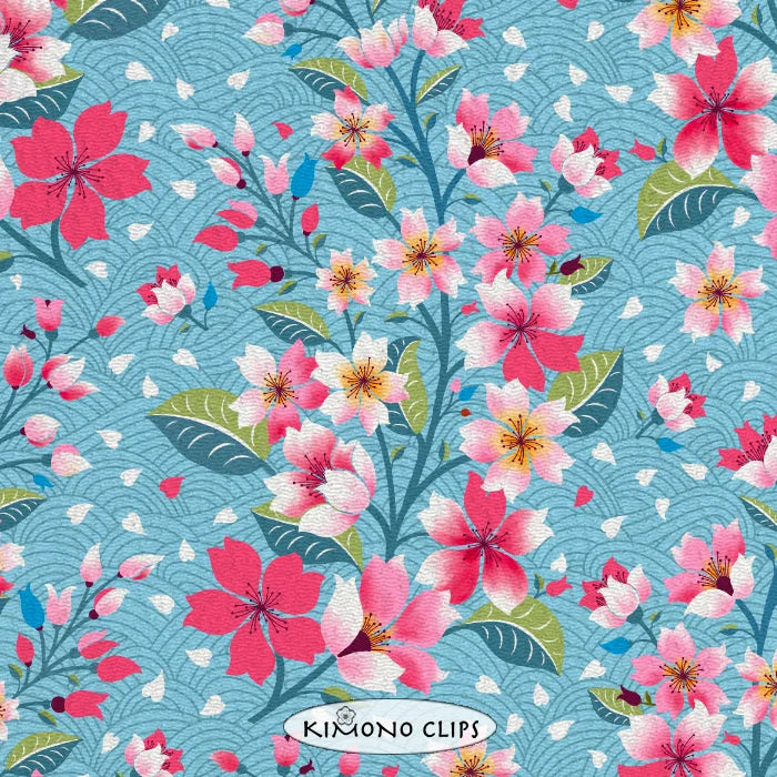 Kimono Clips Square Box Assorted