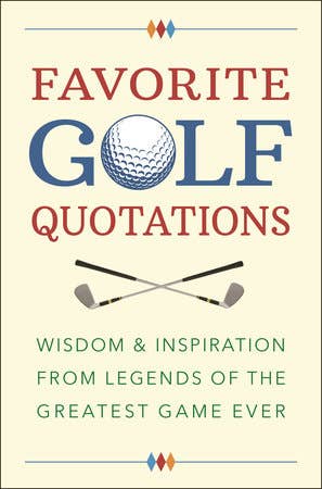 Favorite Golf Quotes - Hardcover