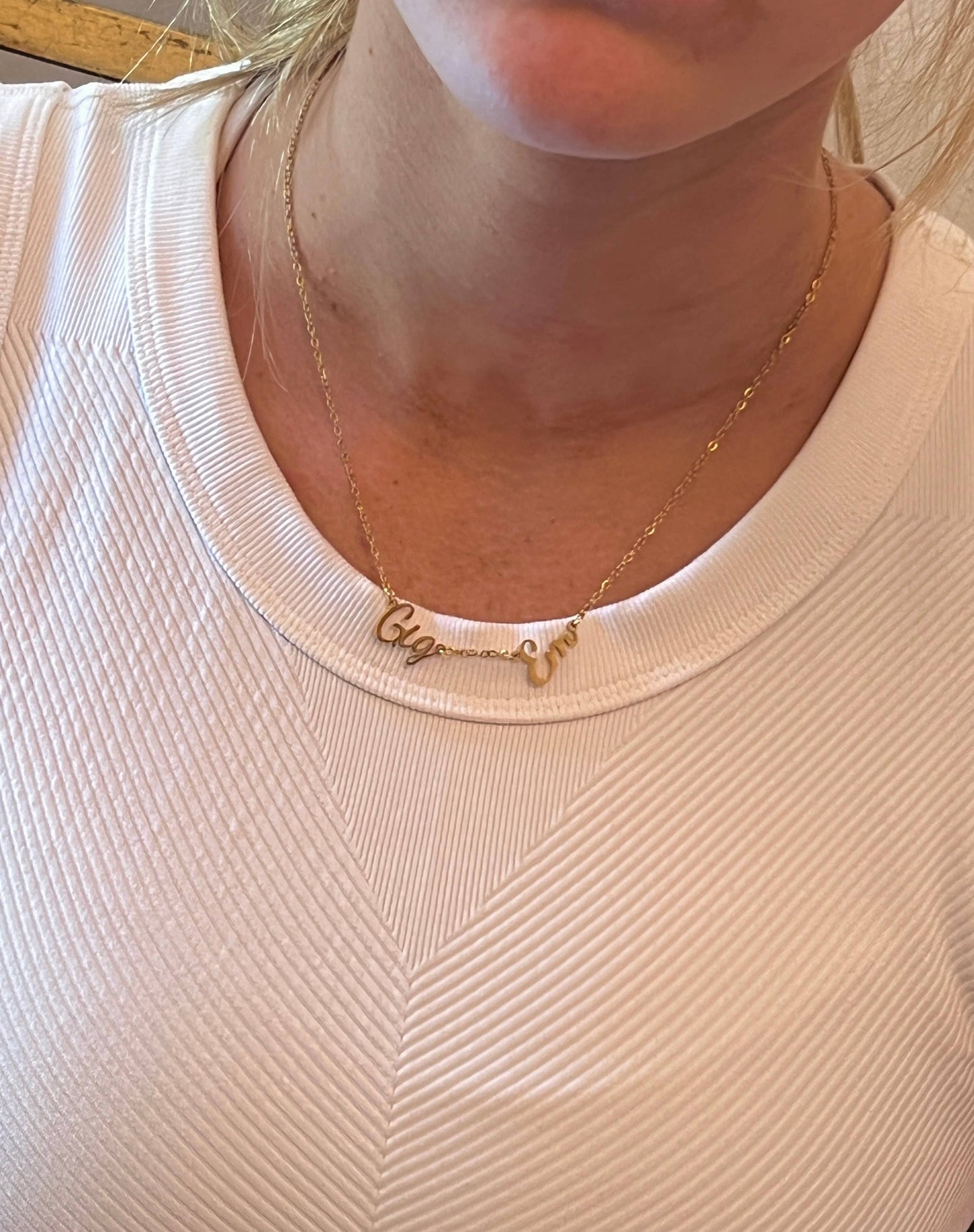 Steele Sloan Designs Gig Em Necklace for Texas Aggies Fans Texas A&M Gift