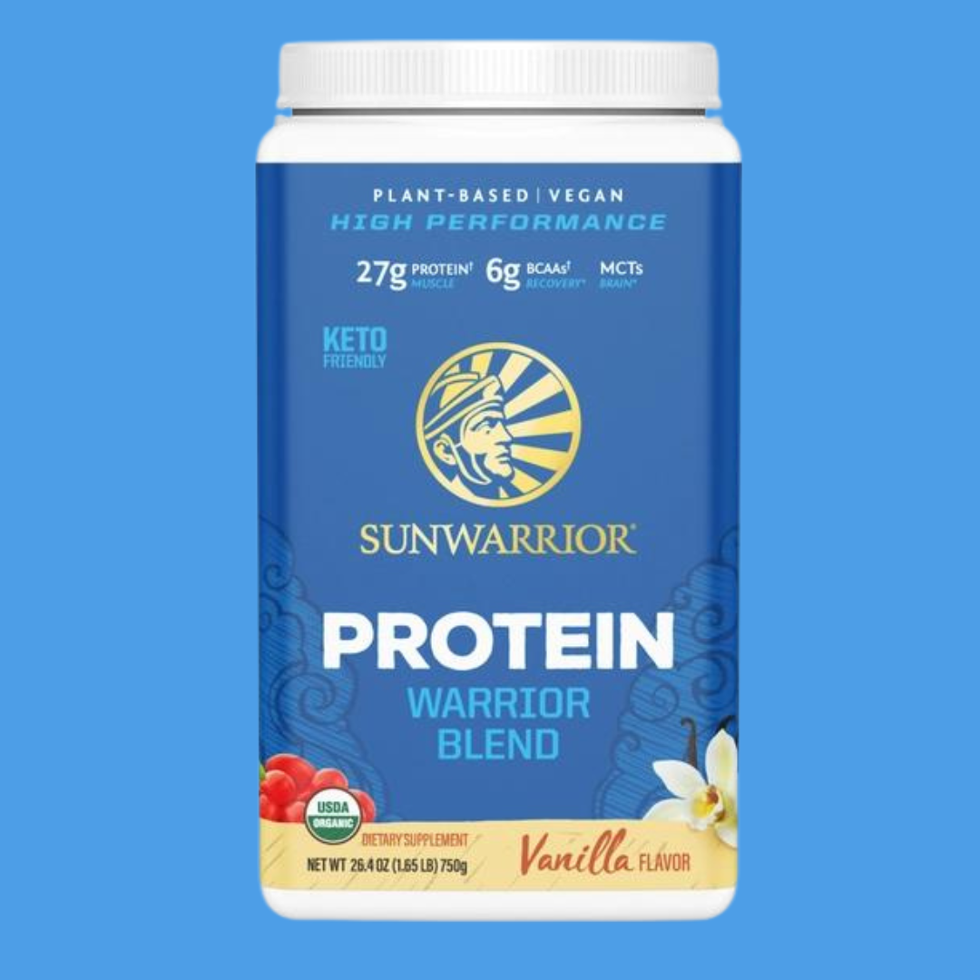 SUNWARRIOR- Warrior Blend Vanilla Protein - Pea Protein Powder