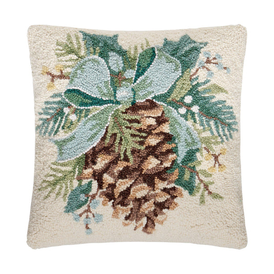Peking Handicraft Pine Hook Pillow