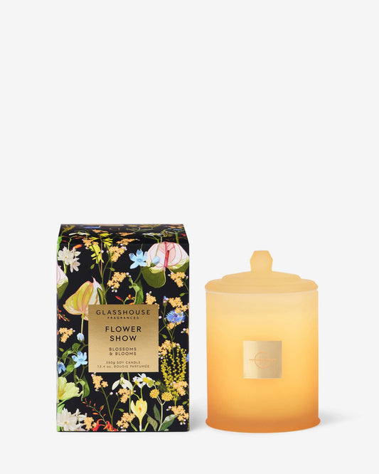 Glasshouse Flower Show Candle, Limited Edition