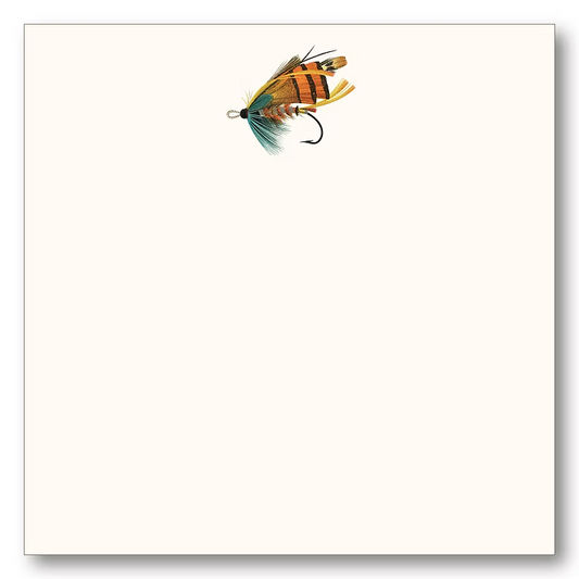 Shade Tree Greetings Note Block Fly Fishing