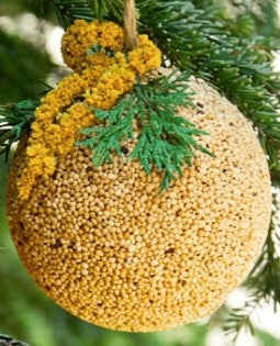 Mr. Bird Fruit Ornament Ball Basket