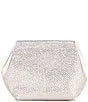 Badgley Mischka Hallie Crystal Bow Champagne Clutch