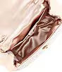 Badgley Mischka Hallie Crystal Bow Champagne Clutch