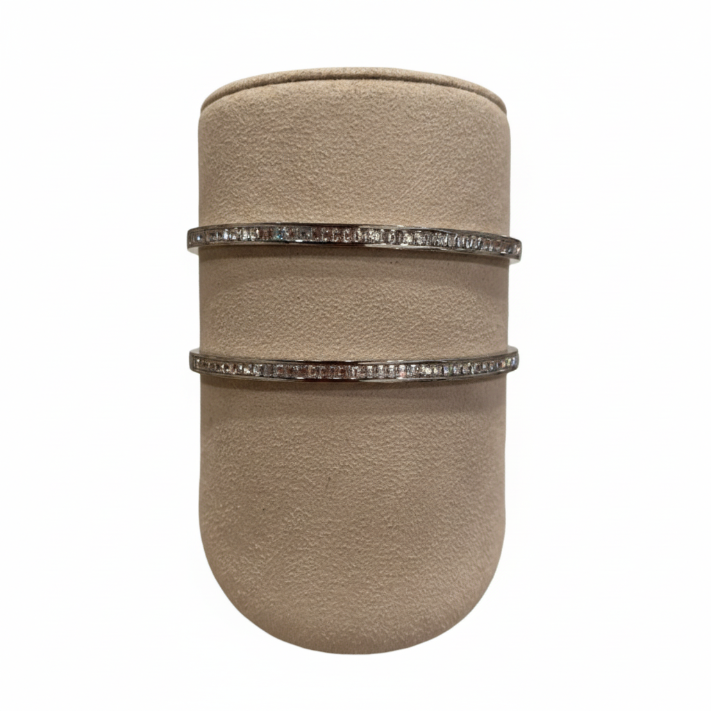 The Infinite Glow Channel-Set Bangle