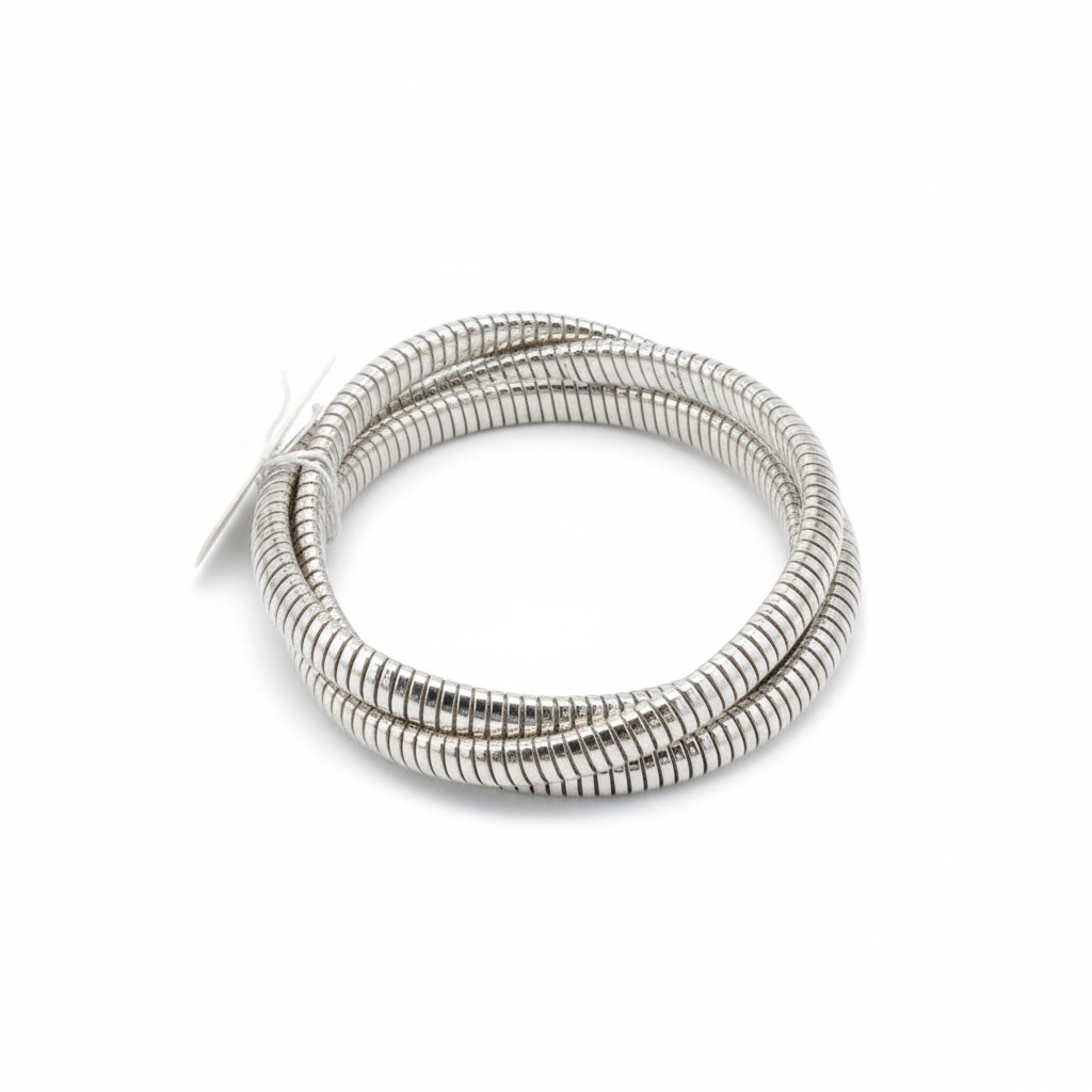 Silver Helix Bracelet