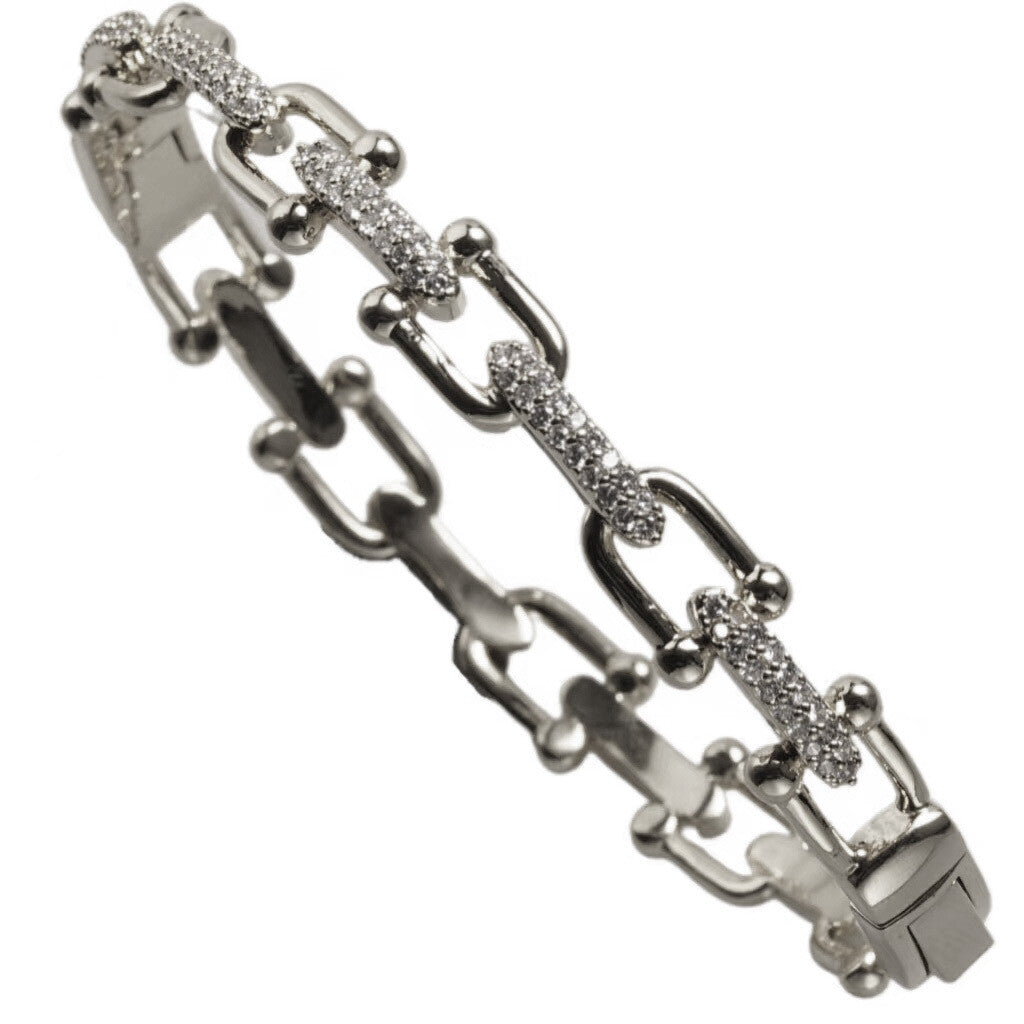 The "Vegas" Equestrian Link Bracelet