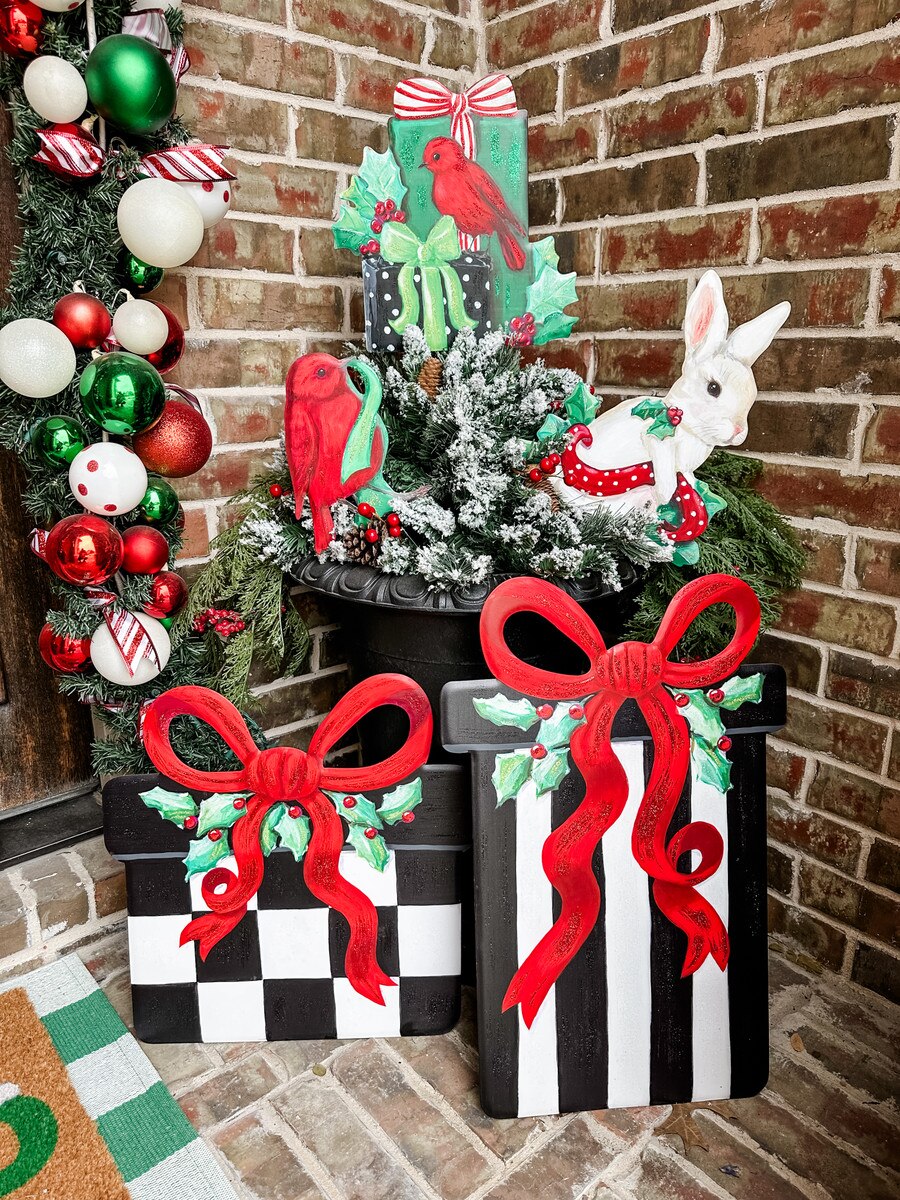 Round Top Elegant Gift Boxes, Set of Two