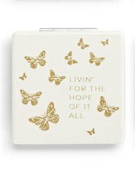 Demdaco Butterfly Pocket Mirror