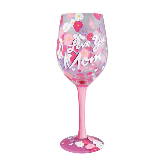 Lolita Love Mom Wine Glass