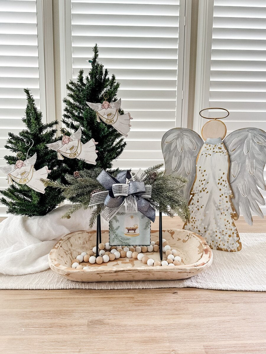 Round Top Mini Gallery Baby Jesus Ornament