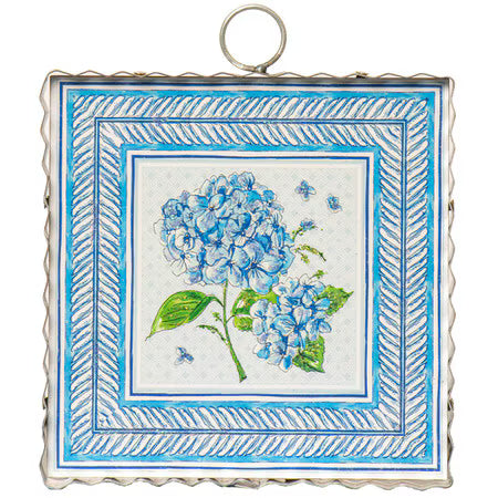 Round Top Mini Blue Hydrangea